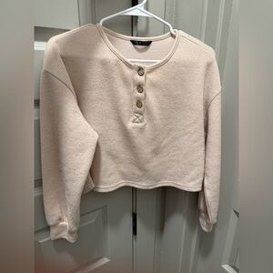 Womens Crop Top Sweater